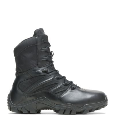 Bates Delta 6 GORE-TEX Zip Military Combat Police Leather Waterproof Mens Boots 